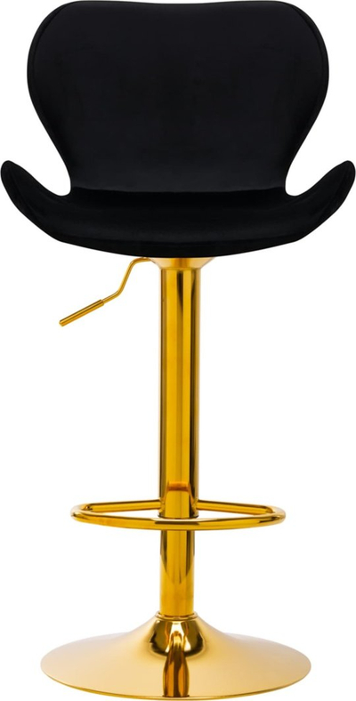 Stol bar QS-B15, velvet, i zi