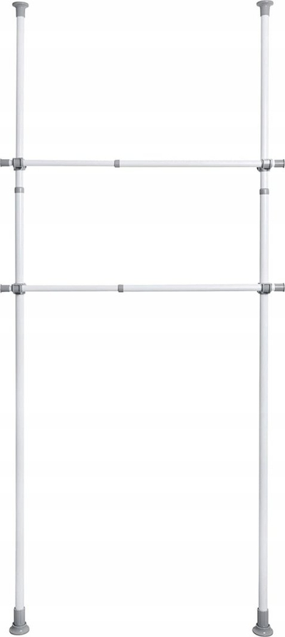 Shufër garderobe Wenko HERKULES, 75–120 cm, 2 copë