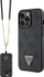 Mbulesë telefoni Guess GUHCP13LP4TDSCPK për iPhone 13 13 Pro, Crossbody 4G Metal Logo, e zezë