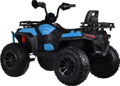 Motor katërrrotësh për kalamaj PA0315, elektrik 4x4, me bateri 12V, i zi