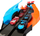 Pistë garash Mattel Disney Pixar Cars Glow Racers, Launch N Criss-Cross, me 2 makina që ndriçojnë