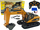 Lodër eskavator me zinxhir H-Toys 1535, me komandë R/C 1:14, 2.4GHz, i verdhë