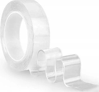 Shirit ngjitës Nano Tape, dyshtresor, 24mm 3m, transparent