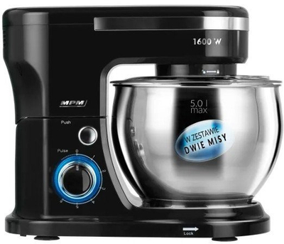 Кујнски робот MPM MRK-21, 1600W, 5L, црн