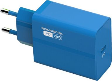 Karikues rrjeti SOMOSTEL SMS-A78, 20W PD, dalje USB Type-C, blu