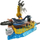 Set loje Jurassic World Dominion Minis Mosasaurus Mayhem, 2 figura dinosauri, aksesorë interaktivë, multingjyrësh