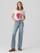 Bluzë Vero Moda VMAMALA Regular Fit 10291798 Snow White Heart