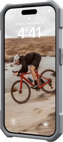 Këllëf telefoni UAG Essential Armor për iPhone 15 Pro Max 6.7", me MagSafe, gri
