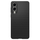 Маска за телефон Spigen Liquid Air, за Samsung Galaxy S25 Edge, заштитна, црна мат