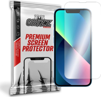 Xham mbrojtës hibrid GrizzGlass për Apple iPhone 14 Plus, i fortë ndaj goditjeve, me shtresë kundër yndyrës, i tejdukshëm