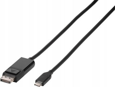 Kabllo USB‑C në DisplayPort Vivanco CC UC DP 15, 4K 60Hz, 1.5m, e zezë