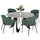 Set ngrënieje indoor 5-copë Zod (HM21045), gjelbër