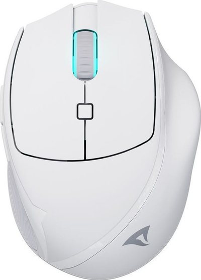 Mi pa kabllo Sharkoon OfficePal M25W, 4000 DPI, RF wireless, i bardhë