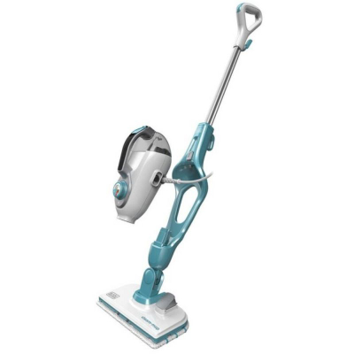Fshesë me avull Black &amp; Decker FSMH1321-QS, 1300W, depozitë 0.5L, e bardhë