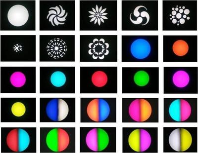 Prozhektor lëvizës Light4Me Smart Spot 60W Prism, LED 60W, DMX 12 kanale, i zi