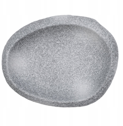 Pjatë Secret de Gourmet STONE, porcelan, 24 cm, gri e çelët