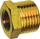 Reduktues bronzi Pansam A535337, 1/4" F në 1/2" M, i artë