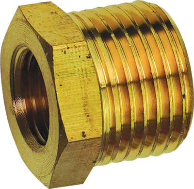Reduktues bronzi Pansam A535337, 1/4" F në 1/2" M, i artë