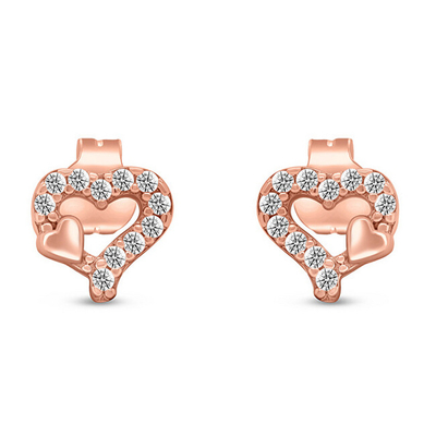 Vathë Brilio Silver Hearts EA513R