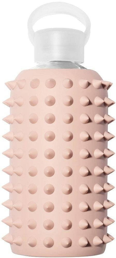 Shishe uji BKR Teddy Spiked, 500ml, qelq, rozë