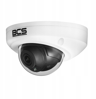 Kamerë IP dome BCS P DMIP24FSR3 Ai2, 4Mpx, AI, e bardhë