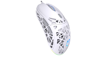 Maus gaming Endorfy LIV, me kabllo, 12000 DPI, i bardhë Onyx