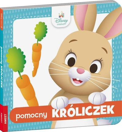 Libër për fëmijë AMEET Disney Toddler Helpful Bunny, kapak i fortë, në polonisht