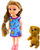 Set lodër me kukull Mini Doll dhe qenush, 14.5cm, për fëmijë