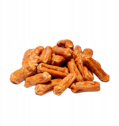 Shujtë për qen Mr. Pretzel Chicken Sausages, 500g, me mish pule