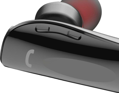 Kufje Bluetooth Awei Single Earphone, pa tela, me mikrofon, e zezë