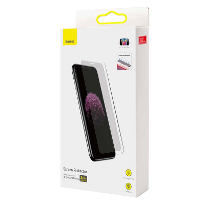 Xham mbrojtës Baseus për iPhone XS Max 11 Pro Max, 0.3mm, privatësi, transparent