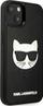 Mbrojtëse telefoni Karl Lagerfeld KLHCP13SCH3DBK, iPhone 13 mini 5.4", hardcase, e zezë