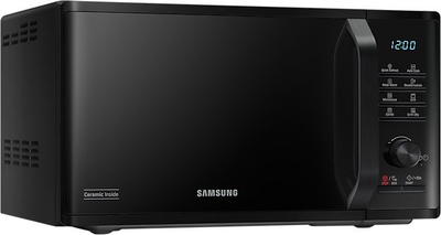 Furrë me mikrovalë Samsung MG23B3515AK, 23L, 800W, me grill, e zezë