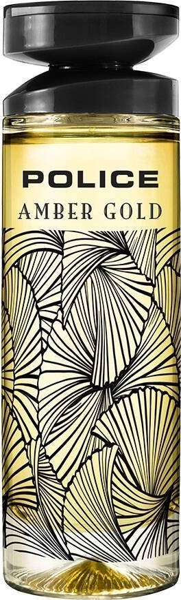 Parfum Police Amber Gold EDT për goca, 100 ml, ngjyrë ari