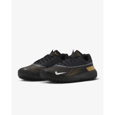 Atlete hokej në fushë Nike Vapor Drive, shollë gome me tabe, të zeza