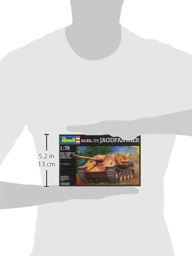 Model plastike Revell Jagdpanther 03232, set për ndërtim, maket me shkallë, shumëngjyrësh