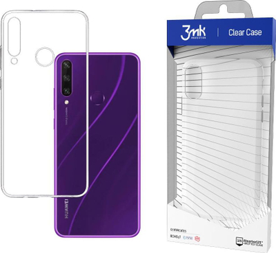 Mbrojtëse telefoni 3mk Clear Case për Huawei Y6p, TPU e butë, e tejdukshme
