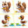 Set lodrash LEGO Cute Animals Playful Puppy 31382, qenush ndërtues, shumëngjyrësh
