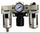Filtër Airpress + rregullator + vajbërës, 1/2" (45234)