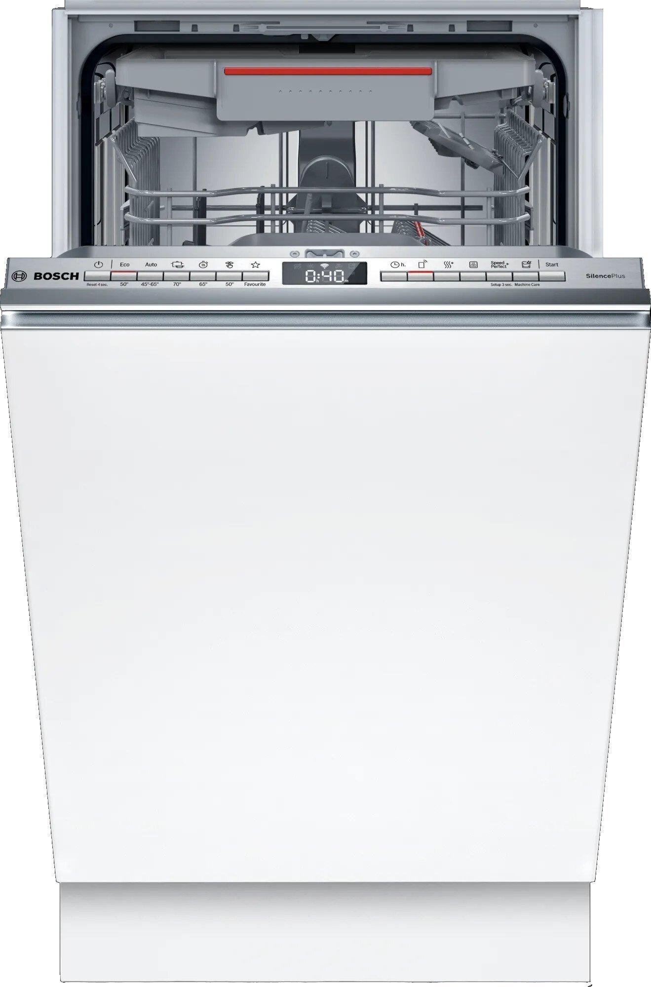 Enëlarëse e integrueshme Bosch Series 4 SPV4HMX49E, 45cm, 10 sete, inoks