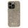 Kapak telefoni Guess Disco Metal Script për iPhone 14 Pro Max, 6.7", hardcase, ngjyrë ari
