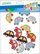 Ornamente druri me ngjitës Craft with Fun, set 12 copë, me forma makinash, me shumë ngjyra
