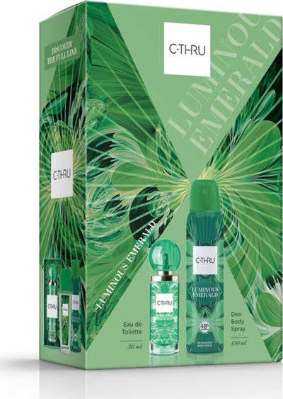 Set C-Thru Luminous Emerald Eau de Toilette, 30ml + deodorant, 150ml