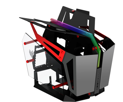 Kasë për PC FSP T-Wings CMT710, e zezë