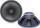Folëse basi Turbosound 000 E4Q00 00010, profesionale, e zezë