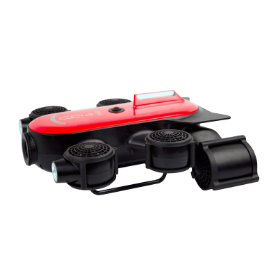 Dron nënujor Geneinno T1 Pro, kamera 4K, 200m thellësi, i kuq e zi