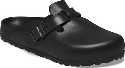 Klompa Birkenstock Boston EVA M 1002314, me taban anatomik, që s’i ze uji, të zeza
