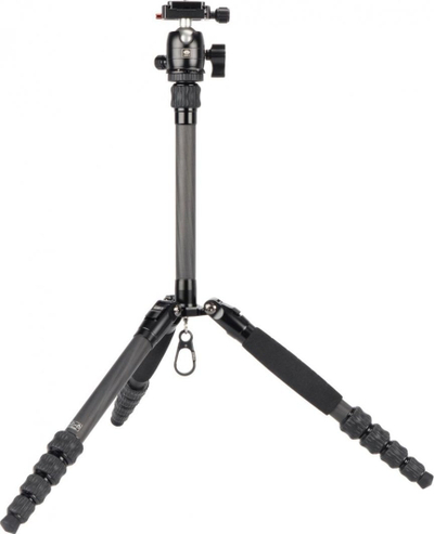 Tripod për kamera Sirui Traveler 5CX, karbon, 138cm, i zi