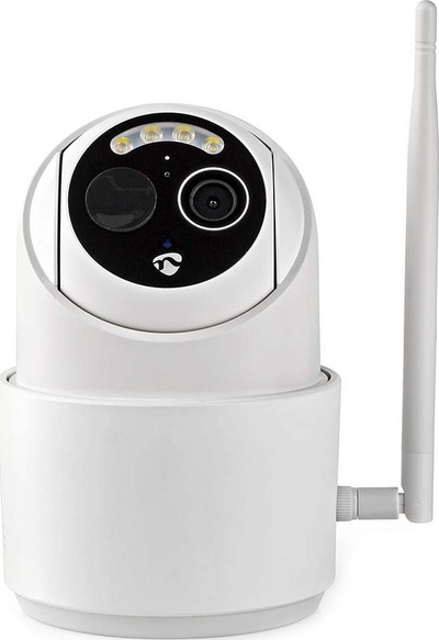 Kamerë sigurie SmartLife HD CCTV PTZ, WiFi, me panel dielli, e bardhë