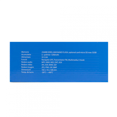 Navigacion GPS PNI L810, ekran 7", 8GB, 256MB RAM, me FM